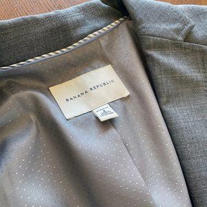 Banana Republic Blazer Gray